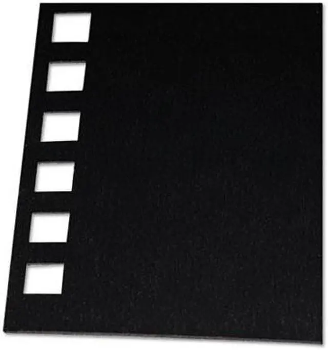 Main image of 2514478 GBC ProClick Pre-Punched Presentation Covers, 11 x 8-1/2, Black, 25/Pack