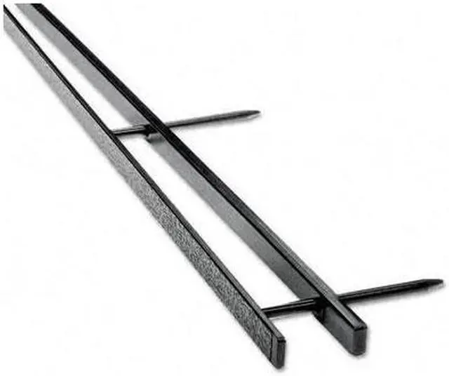 Alt view image 2 of 3 - 9741630 GBC VeloBind Reclosable Spines, 200 Sheet Capacity, Black, 25/Pack