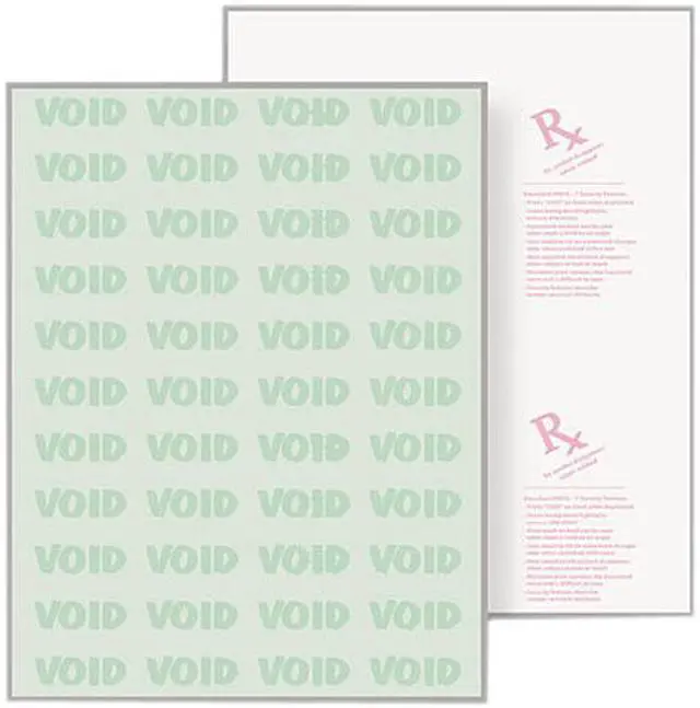 Main image of Paris Business Products DocuGard Multifunction Security Paper,  8 1/2 x 11, Green, 500 Sheets/RM