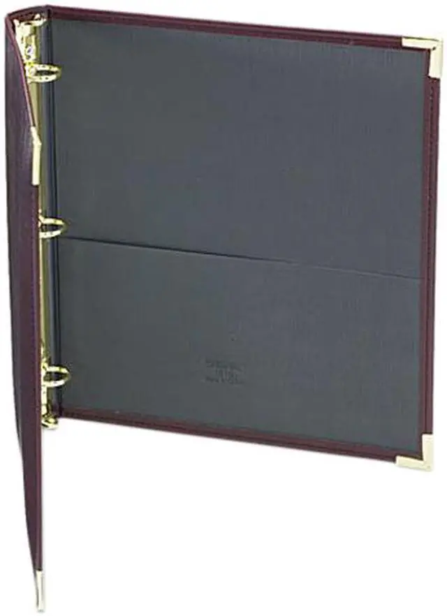 Main image of Samsill 15134 Classic Collection Ring Binder Portfolio, 11 x 8 1/2, 1" Capacity, Burgundy