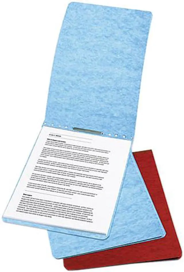 Main image of Acco 17022 Presstex Report Cover, Prong Clip, Letter, 2" Capacity, Light Blue