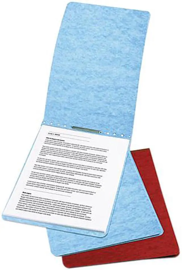 Main image of Acco 17028 Presstex Report Cover, Prong Clip, Letter, 2" Capacity, Red