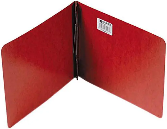 Main image of Acco 17048 Presstex Report Cover, Prong Clip, Letter, 3" Capacity, Red