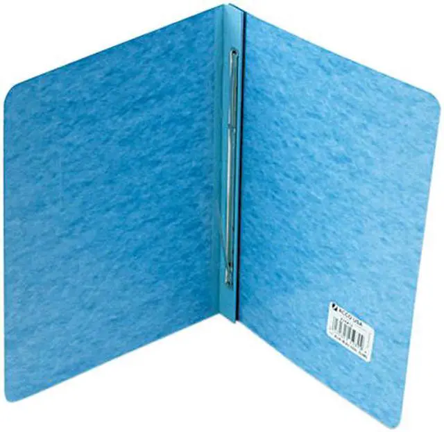 Main image of Acco 25972 Pressboard Report Cover, Prong Clip, Letter, 3" Capacity, Light Blue