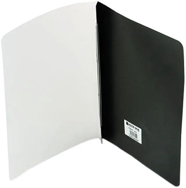 Main image of Acco 36251 Plastic Report Cover, Prong Clip, Letter, 3" Capacity, Frosted Cover/Black Back