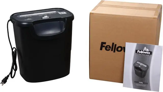 Alt view image 7 of 7 - Fellowes P-57Cs, 8 Sheet Cross-Cut Shredder