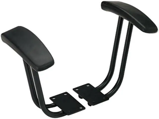 Main image of Fixed T-Arms for Interval and Essentia Series Chairs and Stools, Black