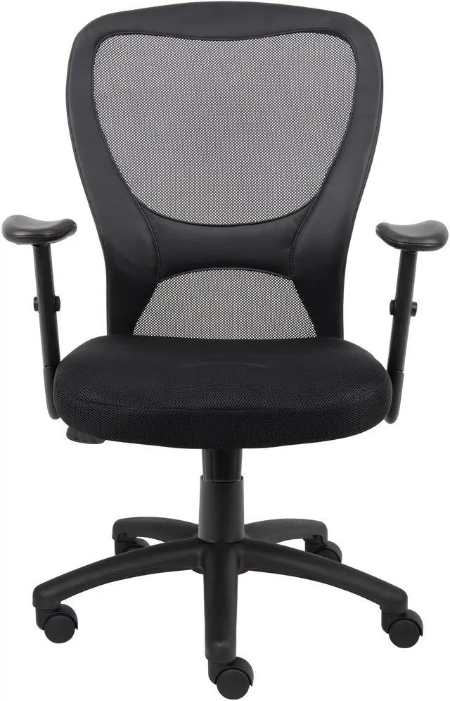 Alt view image 4 of 5 - BOSS Budget Mesh Task Chair (B6508)