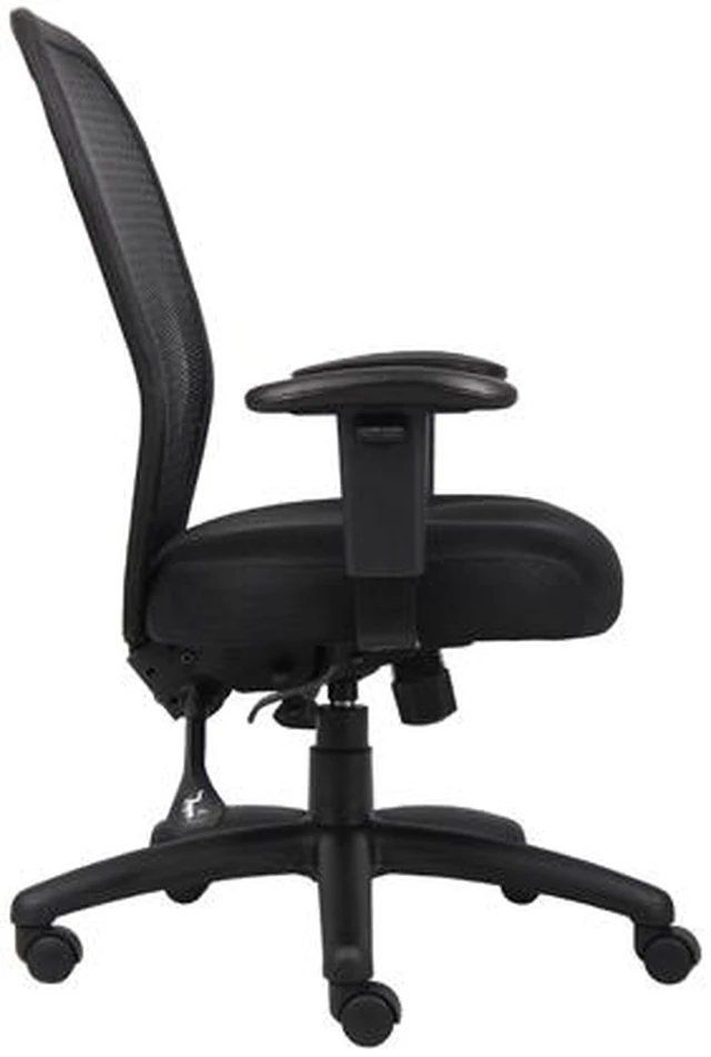 Alt view image 4 of 4 - BOSS Office Products B6008 Multi-Function Mesh Task Chairs
