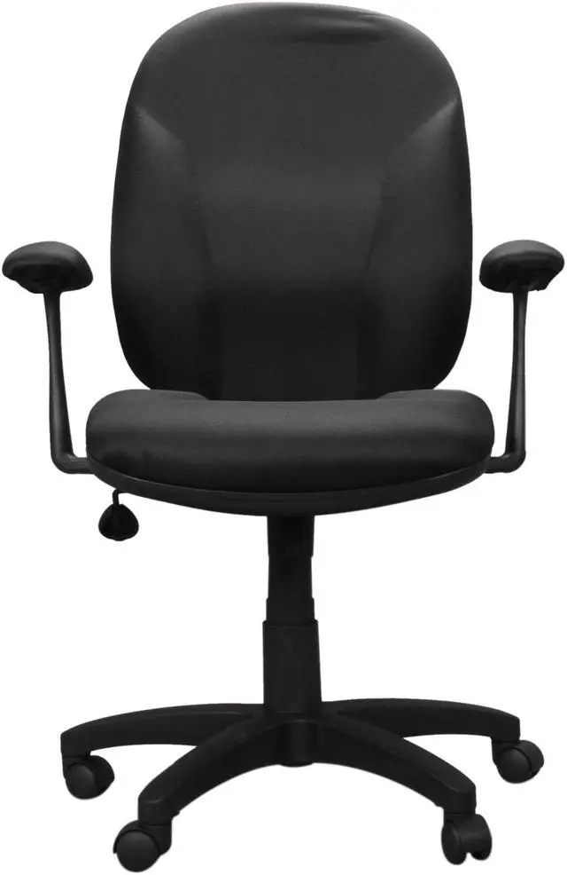 Alt view image 2 of 5 - Rosewill Fabric Task Chair - Black (RFFC-11006)