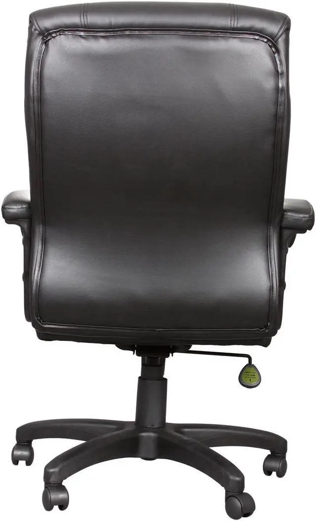 Alt view image 4 of 5 - Rosewill RFFC-11008 - Black, High Back Executive LeatherPlus Chair