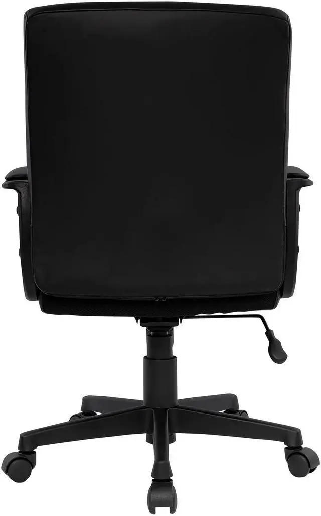 Alt view image 4 of 4 - Alera Breich Series Manager Chair, Supports Up to 275 lbs, 16.73" to 20.39" Seat Height, Black ALEBC42B19