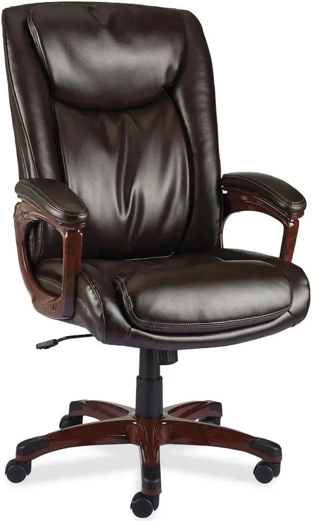 Main image of Alera Darnick Series Manager Chair - Brown  ALEDN42B19