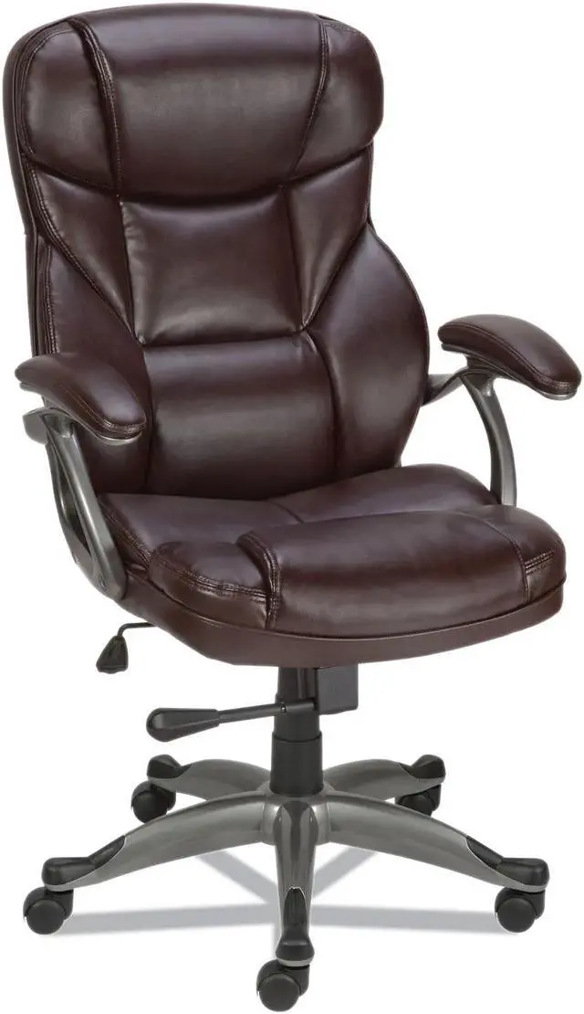 Main image of Alera Birns Series High-Back Task Chair - Brown ALEBN41B59