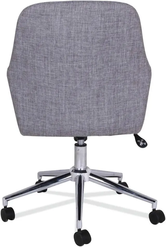 Alt view image 5 of 5 - Alera Mid-Century Task Chair - Gray ALEWS4241