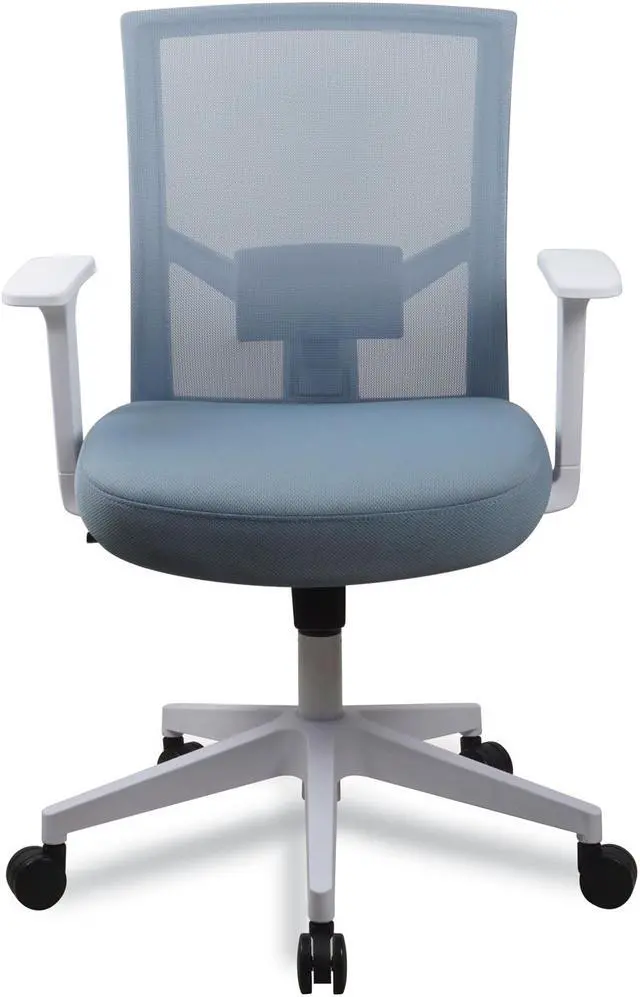 Alt view image 3 of 5 - Alera Mesh Back Fabric Task Chair - Seafoam Blue ALEWS42B77