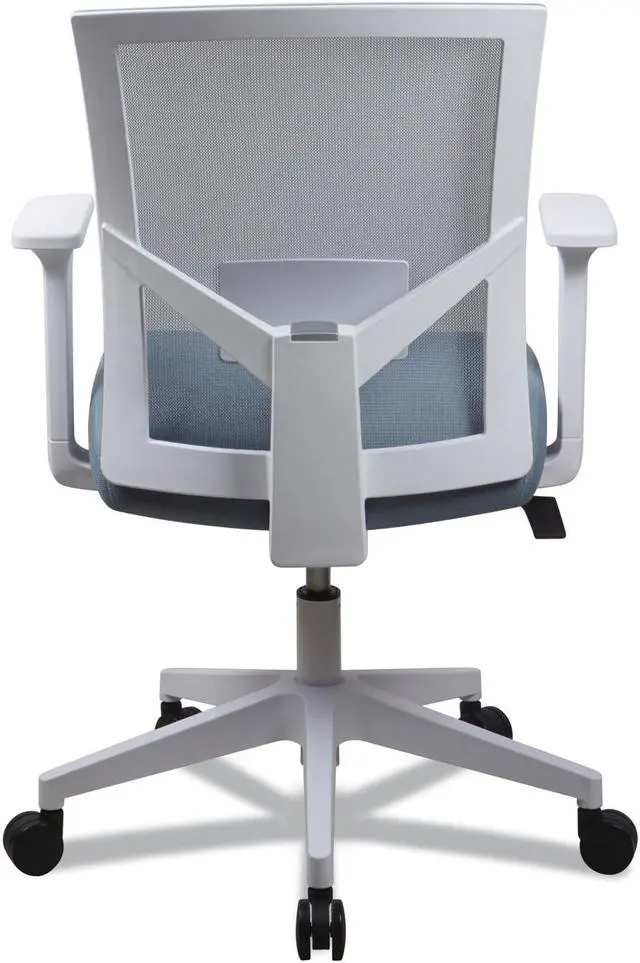Alt view image 4 of 5 - Alera Mesh Back Fabric Task Chair - Seafoam Blue ALEWS42B77