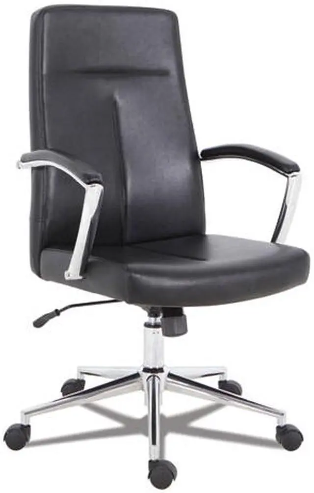 Main image of Alera Leather Task Chair, Supports Up to 275 lb, 18.19" to 21.93" Seat Height ALEWS4116