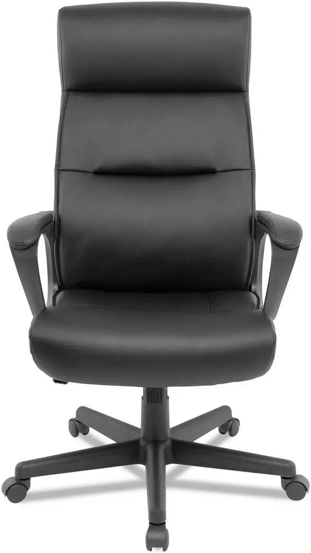Main image of Alera Oxnam Series High-Back Task Chair, Supports Up to 275 lbs, 17.56" to 21.38" Seat Height, Black Seat/Back, Black Base ALEON41B19