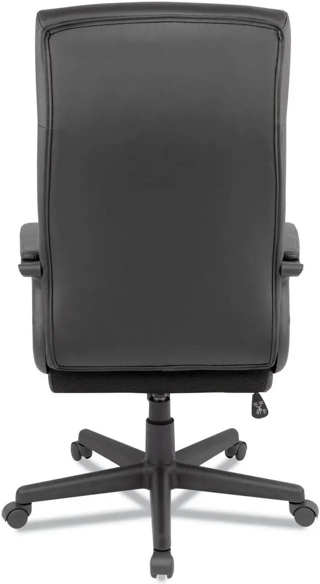 Alt view image 4 of 5 - Alera Oxnam Series High-Back Task Chair, Supports Up to 275 lbs, 17.56" to 21.38" Seat Height, Black Seat/Back, Black Base ALEON41B19