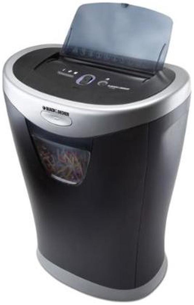 Black & Decker CC1500 15-Sheet Crosscut Paper Shredder 