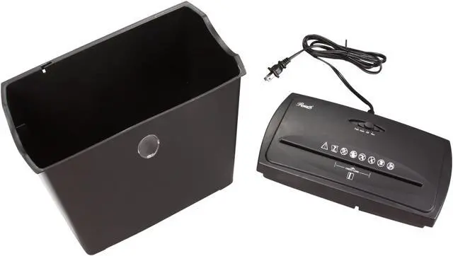 Alt view image 7 of 8 - Rosewill 7-sheet Cross-Cut Paper, Credit Card and Staples Shredder (RSH-407CB)