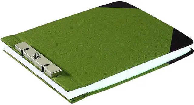 Main image of Wilson Jones W278-26A Canvas Sectional Storage Post Binder, 2 Posts, 3" Capacity, 8.5 x 11, Green