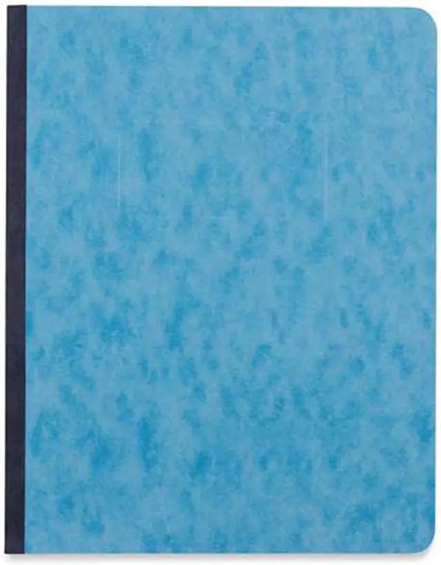 Main image of Universal UNV80572 Pressboard Report Cover, Prong Clip, Letter, 3" Capacity, Light Blue