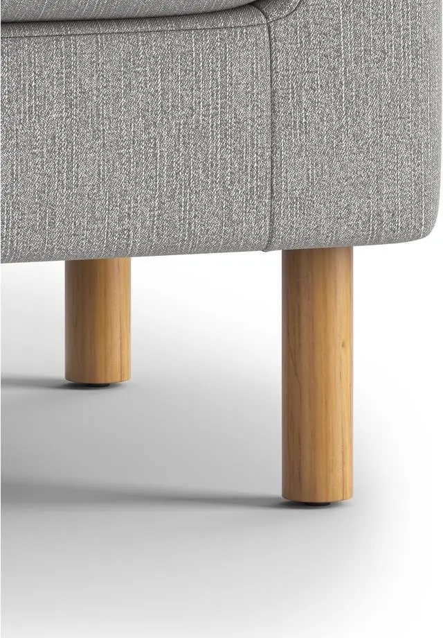 Alt view image 4 of 5 - HON Parkwyn Club Chair - Gray VP3LCHRGRY
