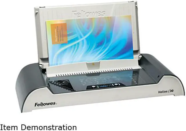 Main image of 5219301 Fellowes Helios Thermal Binding Machine, 300 Sheets, 20-7/8w x 9-7/16d x 3-15/16h, Gray