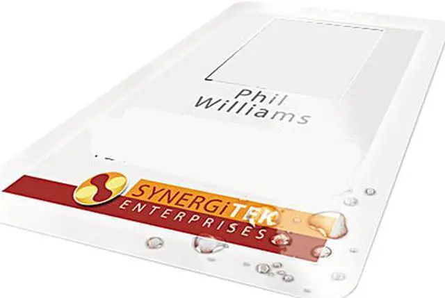 Main image of 56005 GBC HeatSeal Thermal Laminating Pouch, 5 mil, 2 9/16 x 3 3/4, ID Size, 100
