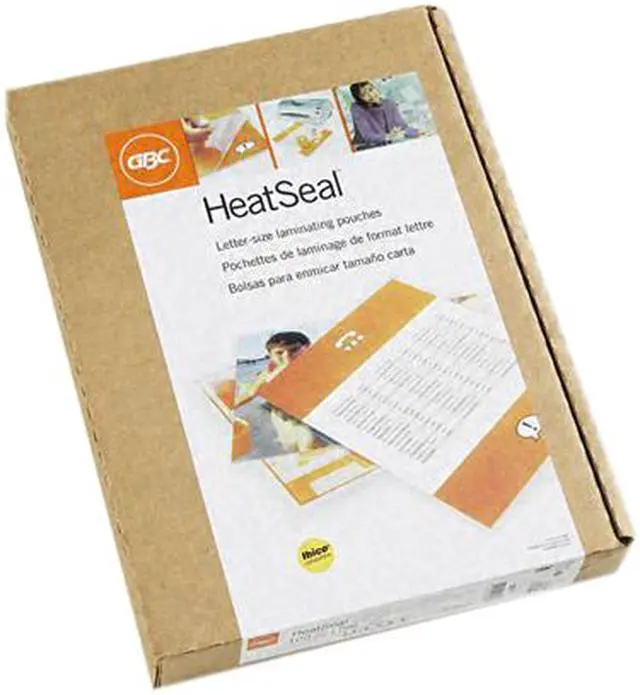 Main image of 3200717 GBC HeatSeal LongLife Premium Laminating Pouches, 7 mil, 11 1/2 x 9, 100/Box