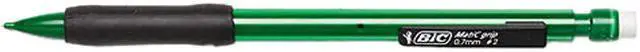 Main image of BIC Matic Grip Mechanical Pencil, HB #2, 0.70 mm, BLK/BE/GN/PE/RD/MSR, (Dozen)