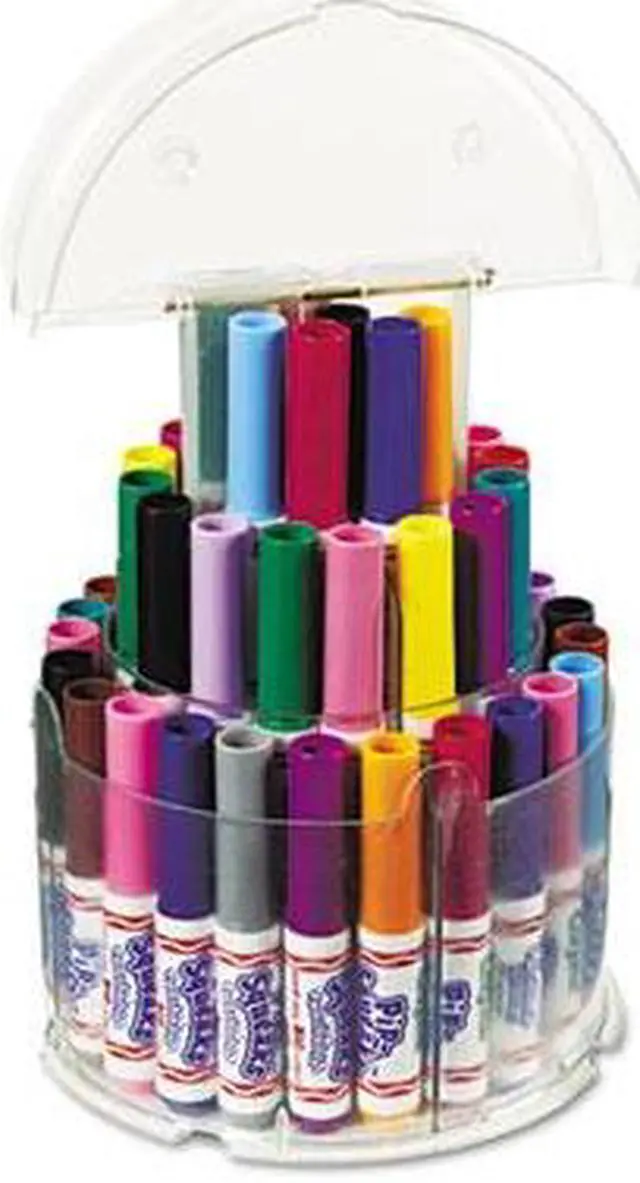 Alt view image 2 of 2 - Crayola 58-8750 Telescoping Pip-Squeaks Marker Tower, Assorted Colors, 50/Set