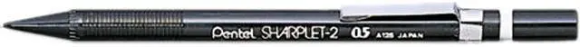 Main image of Pentel A125A Sharplet-2 Mechanical Pencil, 0.50 mm, Black Barrel