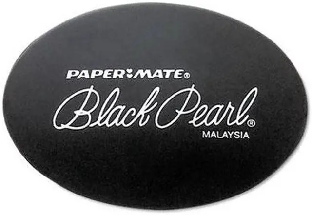 Main image of Paper Mate 1742567 Black Pearl Eraser, 2/Pack