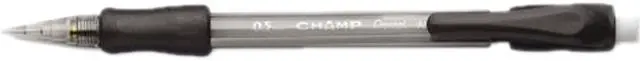 Main image of Pentel AL15A Champ Mechanical Pencil, 0.50 mm, Translucent Gray Barrel, Dozen