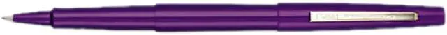 Main image of Paper Mate 8450152 Point Guard Flair Porous Point Stick Pen, Purple Ink, Medium, Dozen