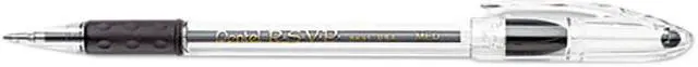 Main image of Pentel BK91ASW-US R.S.V.P. Ballpoint Stick Pen, Black Ink, Medium, 24 per Pack