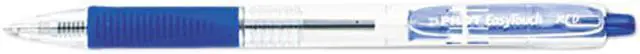 Main image of Pilot EasyTouch Retr Ballpoint Pen, Blue Ink, Med Point, 1.0 mm (Dozen)