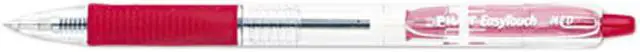 Main image of Pilot 32222 EasyTouch Ballpoint Retractable Pen, Red Ink, Medium, Dozen
