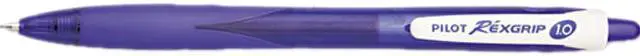 Main image of Pilot 32371 RexGrip BeGreen Ballpoint Retractable Pen, Blue Ink, Medium, Dozen