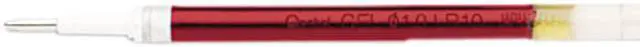 Main image of Pentel LR10-B Refill for EnerGel RTX, EnerGel Deluxe, Metal Tip, Bold, Red Ink