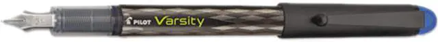 Main image of Pilot 90011 Varsity Disposable Fountain Stick India Pen, Blue Ink, Medium