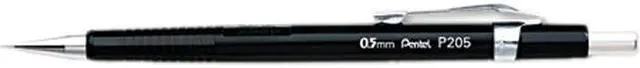 Main image of Pentel P205A Sharp Mechanical Drafting Pencil, 0.50 mm, Black Barrel