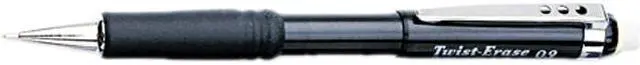 Main image of Pentel QE519A Twist-Erase III Mechanical Pencil, 0.90 mm, Black Barrel