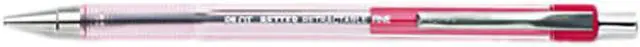 Main image of Pilot 30002 Better Ballpoint Retractable Pen, Red Ink, Fine, Dozen