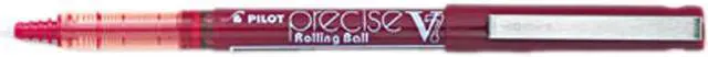 Main image of Pilot Precise V7 Stick Roller Ball Pen, Red Ink, Fine Point, 0.70 mm (Dozen)