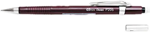 Main image of Pentel P205B Sharp Mechanical Drafting Pencil, 0.50 mm, Burgundy Barrel