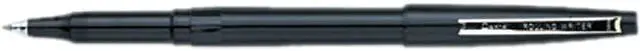 Main image of Pentel Rolling Writer Roller Ball Pen, Black Ink, Medium, 0.40 mm (Dozen)